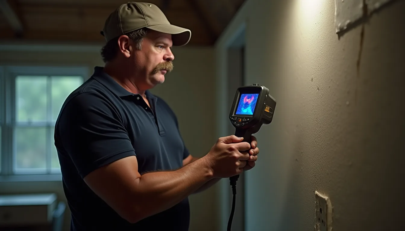 Water damage restoration service